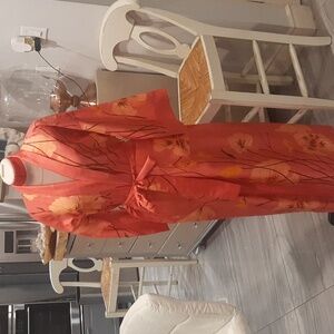 100% silk robe